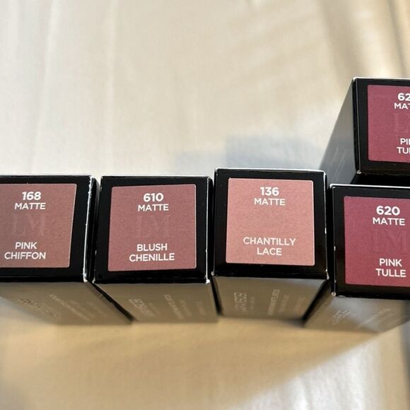 Laura Mercier 620 Pink Tulle Caviar Smoothing Matte Lipstick New Full Size - Picture 10 of 10